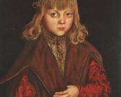 大卢卡斯 克拉纳赫 : Portrait of a Saxon Prince